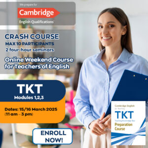 Crash Course - TKT Cambridge